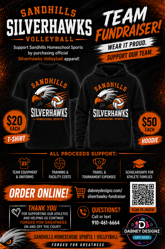 Volleyball Fundraiser (Hoodies)