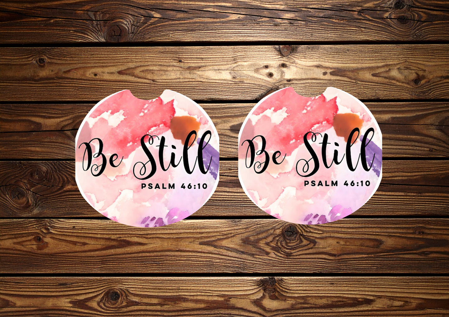 Be Still Car Coasters